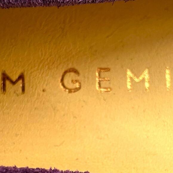 M. Gemi Loafer Women Size 6.5 The Felize Driving Sage Suede Shoes NWOT - Picture 7 of 7